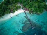 Indonesia;aerial;aerial-photo;aerial-photograph;aerial-photographs;aerial-photography;aerial-photos;aerial-view;aerial-views;aerials;drone-aerial;drone;Misool;Raja-Ampat;West-Papua;Southwest-Papua;Misool-Is;Misool-Island;jetty;jetties;wharf;wharfs;wharves;Panun-Is;Panun-Island;Panun;Island;Islands;Panun-Paradise-Island;homestay;homestays;Panun-Island-Homestay;Panun-Homestay;Panun-Paradise-Homestay;paradise;accommodation;island;islands;Misool-archipelago;tourism;travel