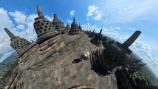 Borobudur;Borobudur-Temple;Yogyakarta;Java;Indonesia;Asia;South-East-Asia;Southeast-Asia;Jogja;Jogjakarta;UNESCO-World-Heritage-Site;Buddhist-temple;Buddhist-temples;historic;historical;religious-monuments;religious-site;ruin;ruins;abandon;abandoned;ancient-temple;ancient-temples;temple-ruins;Buddhism;stone;stone-building;stonework;tourist-attraction;tourist-site;fisheye;fisheye-lens
