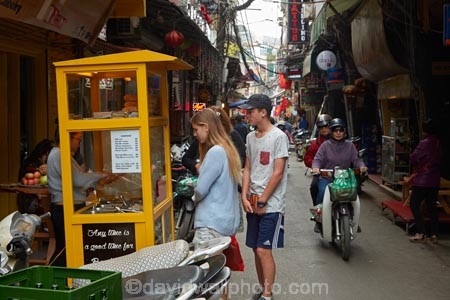 alley;alleys;alleyway;alleyways;Asia;back-street;back-streets;backstreet;backstreets;bike;bikes;boy;girl;Hanoi;Hanoi-Old-Quarter;lane;lanes;laneway;laneways;motorbike;motorbikes;motorcycle;motorcycles;motorscooter;motorscooters;Old-Quarter;people;person;sandwiches;scooter;scooters;South-East-Asia;Southeast-Asia;step_through;step_throughs;street;street-scene;street-scenes;street-stall;street-stalls;street-vendor;street-vendors;streets;teenager;teenagers;teens;tourism;tourist;tourists;Vietnam;Vietnamese