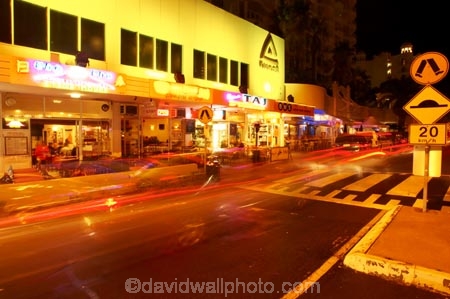 australasia;Australia;broadbeach;cafe;cafes;dine;dining;entertainment;Gold-Coast;holiday;holidays;light;lights;night;night-life;night-time;night_life;night_time;nightlife;Queensland;restaurant;restaurants;road;roads;sign;signs;street;streets;Surfers-Paradise;tourism;travel;vacation;vacations