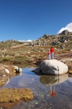 alpine;Australia;boulder;boulders;boy;boys;calm;child;children;families;family;hike;hiker;hikers;hiking;kid;kids;Kosciuszko-N.P.;Kosciuszko-National-Park;Kosciuszko-NP;Kosciuszko-Walk;little-boy;mother;mothers;mountain-stream;mountain-streams;mountains;N.S.W.;New-South-Wales;North-Rams-Head;NSW;people;person;placid;pond;ponds;pool;pools;quiet;Rams-Head-Range;reflection;reflections;rock;rocks;rocky;serene;small-boys;Small-Mountain-Tarn;smooth;Snowy-Mountains;Snowy-Mountains-Drive;South-New-South-Wales;Southern-New-South-Wales;still;tramp;tramper;trampers;tramping;tranquil;trek;treker;trekers;treking;trekker;trekkers;trekking;walk;walker;walkers;walking;water