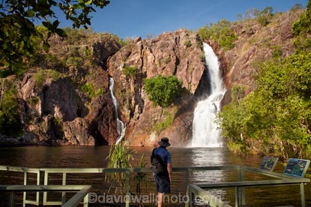Australasia;Australia;cascade;cascades;creek;creeks;falls;Litchfield-N.P.;Litchfield-National-Park;Litchfield-NP;male;man;men;N.T.;natural;nature;Northern-Territory;NT;people;person;scene;scenic;stream;streams;Top-End;tourism;tourist;tourists;Wangi-Falls;water;water-fall;water-falls;waterfall;waterfalls;wet