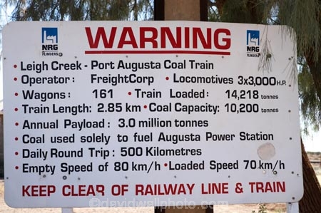 Australasian;Australia;Australian;Australian-Outback;back-country;backcountry;backwoods;coal-train;Flinders-Ranges;Outback;Outback-Travel;Parachilna;railroad;railroads;railway;Railway-Warning-Sign;railways;remote;remoteness;S.A.;SA;sign;signs;South-Australia;South-Flinders-Ranges;warning-sign;warning-signs