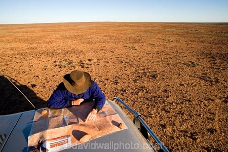 akubra;akubras;arid;Australasia;Australia;Australian;Australian-Desert;Australian-Deserts;Australian-Outback;back-country;backcountry;backwoods;chart;compass;country;countryside;desert;Deserts;direction;directions;dry;exploration;explore;geographic;geography;in-the-middle-of-nowhere;journey;lost;man;map;map-reading;maps;navigate;navigation;Outback;people;person;reading-map;red-centre;remote;remoteness;road-trip;road-trips;route;rural;S.A.;SA;South-Australia;Strezlecki-Track;Strezleki-Track;Strzelecki-Track;travel;traveling;travelling;wilderness