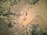 aerial;aerial-image;aerial-photo;aerial-photograph;aerial-photography;aerial-view;aerials;Drone;Drones;drone-aerial;South-Australia;SA;S.A.;Australia;Australian;outback;outback-Australia;Oodnadatta-Track;Oodnadata-Track;car-park