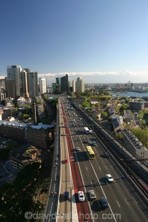 Bradfield;Highway;Approach;Sydney;Harbour;Bridge;Australia;highways;road;roads;traffic;commute;busy;congestion;transport;bridges;harbor;harbours;harbors;rocks;the-rocks;cove;circular-;quay;cbd;city;offices;office;skysscraper;skyscrapers;business
