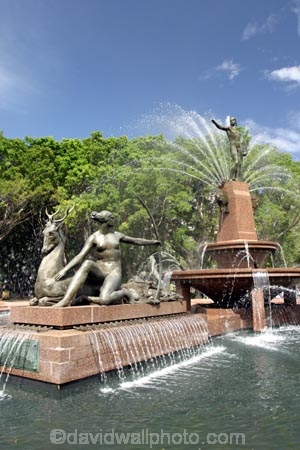 Archibald;Fountain;Hyde;Park;Sydney;Australia;Dianna;Diana;godess;purity;fountains;parks