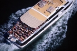 Passenger;passengers;Ferry;ferries;boat;boats;sydney;Harbour;harbor;harbors;harbours;Sydney;Australia;aerial;aerials;transport;transportation;commute;commuters;sightsee;sightseeing;tourism;tourists