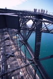 Sydney;Harbour;harbours;harbor;harbors;Bridge;Australia;bridges;Sydney-Harbour-Bridge;commute;commuters;transport;lane;lanes;traffic;car;cars;taxi;taxis;span;climb;climbers;tourists;tourism;adventure;bridge-climb;bridge-climbers