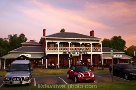 ale-house;ale-houses;architecture;australasia;Australia;australian;balcony;bar;bars;Bridge-Hotel;building;buildings;colonial;dusk;Echuca;evening;free-house;free-houses;Historic;historical;history;hotel;hotels;morning;nightfall;old;orange;place;places;pub;public-house;public-houses;pubs;saloon;saloons;sky;sunset;sunsets;tavern;taverns;twilight;Victoria