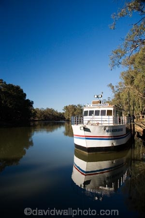 Australasian;Australia;Australian;boat;boats;calm;cruise;cruises;launch;launches;M.V.-Kookaburra;Murray-River;N.S.W.;New-South-Wales;NSW;placid;quiet;reflection;reflections;river;rivers;serene;smooth;still;Swan-Hill;tour-boat;tour-boats;tourism;tourist;tourist-boat;tourist-boats;tranquil;Vic;Victoria;water