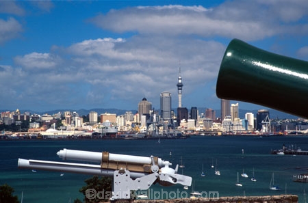 1885;artillery;artillery-battery;barrel;barrels;battery;buildings;city-view;cityscape;defence;defend;defense;defenses;emplacements;gun;gun-emplacements;harbor;harbors;harbours;historical;history;invade;invasion;monument;north-head;ocean;public;public-area;scenic;sea;sky-tower;tourism;view;weaponry