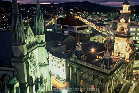 historic;historical;city;cities;architecture;spires;church;spire;night;floodlit;floodlights;floodlight;flood-light
