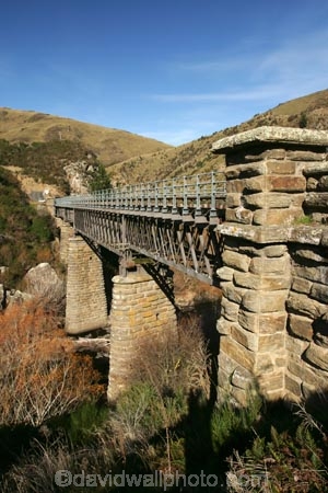 bridge;bridges;Dunedin;heritage;historic;Historic-Hindon-Bridge;historical;history;N.Z.;New-Zealand;NZ;old;Otago;S.I.;SI;South-Is.;South-Island;steel;stone;Taieri-Gorge;Taieri-River;tradition;traditional