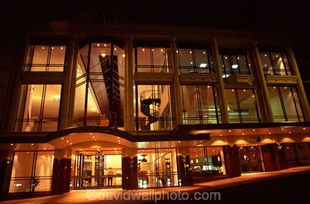 Nova;cafe;restaurant;lit;light;lights;postmodern;postmodernism;post_modern-architecture;glass;windows;showcase;exhibit;exhibition;Dunedin-Public-Art-Gallery;art;artists;display;show;showing;night;nighttime