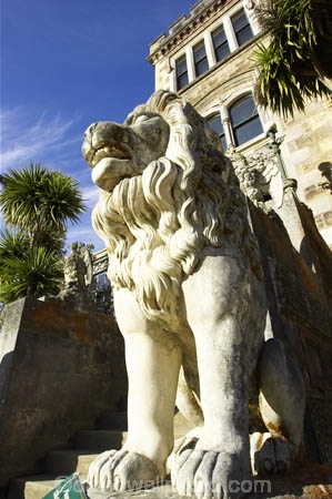 architecture;building;buildings;castle;castles;Dunedin;fountain;fountains;grand;guard;historic;historical;history;Larnach-Castle;larnachs-castle;larnachs-castle;lion;lions;manor;New-Zealand;old;otago-peninslar;Otago-Peninsula;South-Island;statue;statues;stone;stonework
