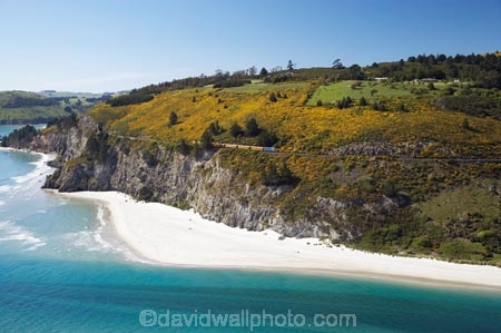 aerial;aerial-photo;aerial-photograph;aerial-photographs;aerial-photography;aerial-photos;aerial-view;aerial-views;aerials;beach;beaches;bluff;bluffs;carriage;carriages;cliff;cliffs;coast;coastal;coastline;coastlines;coasts;containers;Doctors-Point;Doctors-Point;Dunedin;gorse;N.Z.;New-Zealand;NZ;ocean;oceans;Otago;Pacific-Ocean;passenger-train;passenger-trains;rail;railroad;railroads;rails;railway;railways;S.I.;sand;sandy;sea;seas;Seasider-Train;shore;shoreline;shorelines;shores;SI;sightseeing-train;South-Is.;South-Island;steep;The-Seasider-Train;tourism;track;tracks;train;trains;transport;transportation;travel;Waitati;water