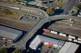 aerial;aerial-image;aerial-images;aerial-photo;aerial-photograph;aerial-photographs;aerial-photography;aerial-photos;aerial-view;aerial-views;aerials;bridge;bridges;Cumberland-St-Overbridge;Cumberland-Street-Overbridge;Dunedin;infrastructure;N.Z.;New-Zealand;NZ;Otago;railway-yard;railway-yards;road-bridge;road-bridges;S.I.;South-Is;South-Island;Sth-Is;traffic-bridge;traffic-bridges;transport