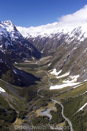 aerial;aerials;beautiful;beauty;fiordland-national-park;glacial;glacial-valley;hollyford-valley;majestic;middle-earth;milford-road;mountain;mountains;natural;nature;new-zealand;road;roading;roads;scene;scenic;snow;snowy;south-island;south-west;southland;te-wahipounamu-south_west-new;transport;transportation;upper-hollyford-valley;valleys