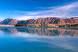 lakes;canals;reflection;reflections;hills;hill;range;ranges;calm;tranquil;tranquility;peace;scenic;scene;still;landscape;beauty;natural;color;colour;blue;surface