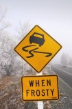 car;cold;dangerous;drive;driving-conditions;freeze;freezes;frost;frosted;frosty;frozen;grass;hoar;hoar-frost;ice;icy;leaf;leaves;Mackenzie-Country;New-Zealand;plant;road;roads;season;seasonal;seasons;seed-head;sign;signs;slippery;South-Island;transport;transportation;travel;traveling;travelling;tree;trees;trip;Twizel;warning;warning-warnings;winter;winter-driving;wintery;wintry;yellow