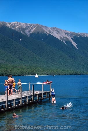 lake;lakes;wharf;wharfs;pier;piers;jetty;jetboat;jetboats;jetboats;jettys;jetties;jettys;summer;holiday;holidays;vacation;vacations;summer-holiday;summer-vacation;mountain;mountains;kid;kids;child;children;clear-water;clear-sky;blue-sky;beach;beaches;play;playing;Lake-Rotoiti;Nelson-Lakes-National-Park;nelson-lakes;national-park;national-parks;forest;forests;clear;clean;water;splash;splashing;splashes;dive;diving;dives;diver;divers;jump;jumps;jumping;jumper;jumpers