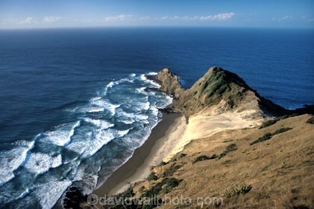 beach;beaches;direction;directions;join;meet;meeting;meets;most;north;northern;ocean;pacific;promontory;sacred;sea;spirit;spirits;tasman