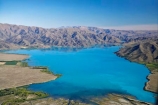 aerial;aerial-image;aerial-images;aerial-photo;aerial-photography;aerial-photos;aerials;aqua;blue;Haldon-Arm;lake;Lake-Benmore;lakes;New-Zealand;North-Otago;Otago;South-Island;teal;turquoise;Waitaki;Waitaki-District;Waitaki-Valley;water