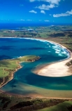 New-Zealand;coast;coastal;coastline;shore;shoreline;beach;beaches;sand;sandy;waves;wave;sea;ocean;Pacific;bay;colour;color;farmland;rural;marine;rugged;Southern-Scenic-Route