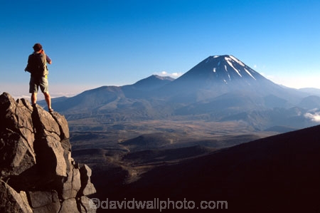 cloud;cone;crater;craters;environment;figure;fog;man;mist;misty;mountain;mystery;nature;peak;peaks;person;photographer;slope;slopes;snow;spectator;sunrise;volcanic;volcano