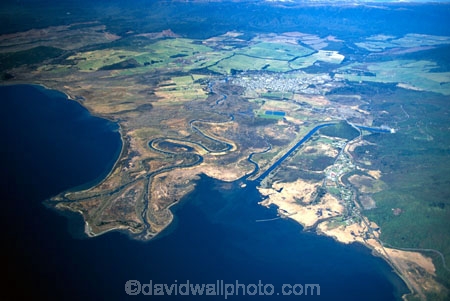 aerials;farmland;flight;height;lakes;landscape;New-Zealand;plateaus;rural;shore;shoreline;view