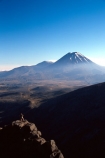cloud;cone;crater;craters;environment;figure;fog;man;mist;misty;mountain;mystery;nature;peak;peaks;person;photographer;slope;slopes;snow;spectator;sunrise;volcanic;volcano