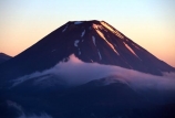 cloud;cone;crater;craters;dawn;fog;mist;misty;mountain;mystery;peak;peaks;snow;sunrise;volcanic;volcano