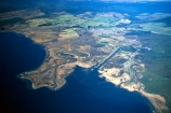 aerials;farmland;flight;height;lakes;landscape;New-Zealand;plateaus;rural;shore;shoreline;view