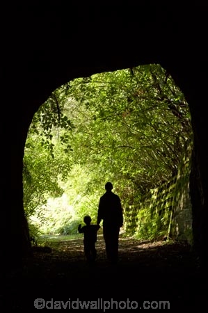 Disused-Rail-Tunnel;mother-and-child;new-zealand;Seddonville;south-island;track;tracks;tunnel;tunnels;walker;walkers;walking-track;walking-tracks;West-Coast;westland