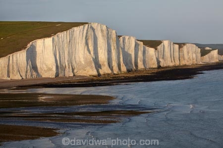afternoon-light;bluff;bluffs;Britain;British-Isles;chalk-cliff;chalk-cliffs;chalk-downland;chalk-downlands;chalk-downs;chalk-formation;chalk-formations;chalk-headland;chalk-headlands;chalk-layer;chalk-layers;cliff;cliffs;coast;coastal;coastline;coastlines;coasts;Cretaceous-chalk-layer;Cuckmere-Beach;Cuckmere-Haven;down;downland;downlands;downs;East-Sussex;England;English;English-Chanel;eroded;erosion;Europe;foreshore;formation;formations;G.B.;GB;geological;geological-formation;geological-formations;geology;Great-Britain;image;images;late-light;layer;layering;layers;limestone;low-tide;low-tides;natural;natural-landscape;natural-landscapes;ocean;oceans;photo;photos;rock-formation;rock-formations;S.E.-England;SE-England;sea;Seaford;seas;sedimentary-layer;sedimentary-layers;Seven-Sisters;Seven-Sisters-Chalk-Cliffs;Seven-Sisters-Cliffs;Seven-Sisters-Country-Park;shore;shoreline;shorelines;shores;South-Downs;South-Downs-N.P.;South-Downs-National-Park;South-Downs-NP;South-East-England;Southern-England;steep;stone;strata;stratum;Sussex;The-Seven-Sisters;tidal;tide;tides;U.K.;UK;United-Kingdom;unusual-natural-feature;unusual-natural-features;unusual-natural-formation;unusual-natural-formations;water;white-chalk-cliff;white-chalk-cliffs;White-Cliff;white-cliffs