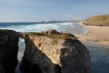 beach;beaches;bluff;bluffs;Britain;cliff;cliffs;coast;coastal;coastline;coastlines;coasts;Cornwall;England;foreshore;G.B.;GB;geological;geology;Great-Britain;natural-arch;natural-arches;natural-bridge;natural-bridges;natural-geological-formation;natural-geological-formations;ocean;oceans;Perran-Bay;Perran-Beach;Perranporth;rock;rock-arch;rock-arches;rock-formation;rock-formations;rock-outcrop;rock-outcrops;rock-tor;rock-torr;rock-torrs;rock-tors;rocks;sand;sandy;sea;sea-arch;sea-arches;seas;shore;shoreline;shorelines;shores;stone;surf;U.K.;UK;United-Kingdom;unusual-natural-feature;unusual-natural-features;unusual-natural-formation;unusual-natural-formations;water;wave;waves