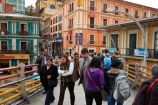 Av-Perez-Velasco;Bolivia;Bolivian;Bolivians;bridge;bridges;capital;Capital-of-Bolivia;Chuqi-Yapu;cities;city;foot-bridge;foot-bridges;footbridge;footbridges;La-Paz;Latin-America;Nuestra-Señora-de-La-Paz;pedestrian;pedestrian-bridge;pedestrian-bridges;pedestrians;people;person;South-America;Sth-America;The-Americas