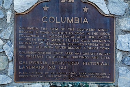 America;American;CA;California;Columbia;Columbia-State-Historic-Park;heritage;historic;historic-place;historic-places;historical;historical-place;historical-places;history;mining-town;National-Historic-Landmark;National-Register-of-Historic-Places;old;plaque;plaques;Sierra-Nevada-foothills;States;tradition;traditional;Tuolumne-County;U.S.-historic-district;U.S.A;United-States;United-States-of-America;USA;West-Coast;West-United-States;West-US;West-USA;Western-United-States;Western-US;Western-USA