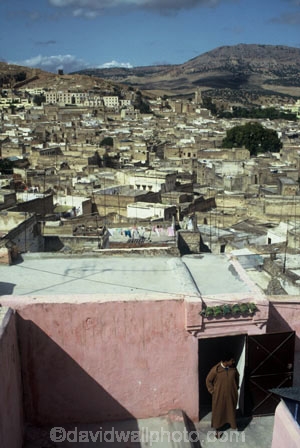 city;cities;medieval;moroccan;medinas;ancient;old;historic;historical;high-density;population;crowded;houses;fes