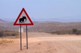 Africa;C35;Desert-Elephant;Desert-elephant-warning-sign;Desert-elephant-warning-signs;elephant-warning-sign;elephant-warning-signs;Erongo-Region;gravel-road;gravel-roads;metal-road;metal-roads;metalled-road;metalled-roads;Namib-Desert;Namibia;road;road-sign;road-signs;road-warning-sign;road-warning-signs;roads;sign;signs;Southern-Africa;Uis;warning-sign;warning-signs;wildlife-sign;wildlife-signs