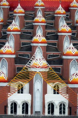 Makassar;Sulawesi;Indonesia;Asia;Southeast-Asia;South-East-Asia;Ujung-Padang;Asmaul-Husna-99-Dome-Mosque;mosque;mosques;religion;Islam;Islamic;Muslim;architecture;design;99-Dome-mosque;Ninety-nine;ninety_nine;dome;domes;Losari-Beach;Makassar-Mosque;Asmaul-Husna-Mosque;building;buildings;minaret;minarets;Asmaul-Husna;Asmaul-Husnah-99-Dome-Mosque;Asmaul-Husnah-Mosque;Asmaul-Husnah;Asmaul-Husnah-99-Kubah;architecture