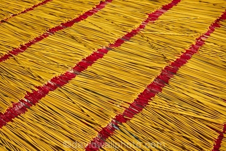 Asia;Asian;Can-Duoc;drying;incense;incense-stick;incense-sticks;Long-An-Province;Mekong-Delta;pattern;patterns;red;South-East-Asia;Southeast-Asia;Vietnam;Vietnamese;yellow