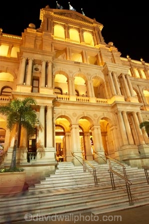 1885;arch;arches;architecture;australasia;Australia;australian;bet;betting;Brisbane;building;buildings;casinos;colonial;entertainment;entrance;entranceway;facade;facades;floodlighting;floodlit;gamble;gambling;game;gaming;historic;historical;holiday;holidays;illuminate;illuminated;italian-renaissance-style;night;night-time;Queensland;stair;stairs;stairway;stairways;tourism;travel;Treasury-Casino;Treasury-Casino,-Brisbane,-Quee;vacation;vacations