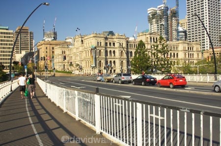australasia;Australia;australian;bridge;bridges;Brisbane;Brisbane-River;buildings;c.b.d.;car;cars;cbd;central-business-district;cities;city;office;offices;Queensland;traffic;Treasury-Casino;Victoria-Bridge