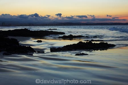 australasia;Australia;beach;beaches;coast;coastal;coolangata;coolangatta;coollangatta;dusk;Gold-Coast;pacific-ocean;point-danger;queensland;rainbow-beach;reflection;reflections;serene;snapper-rocks;sunset;sunsets;tasman-sea;twilight;water;wave;waves;wet