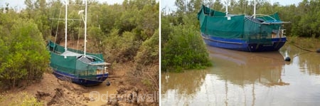 Australasian;Australia;Australian;boat;boats;Derby;estuaries;estuary;high-tide;inlet;inlets;Kimberley;Kimberley-Region;King-Sound;king-tide;king-tides;lagoon;lagoons;low-tide;mangrove;mangroves;The-Kimberley;tidal;tidal-difference;tide;tides;W.A.;WA;water;West-Australia;Western-Australia;yacht;yachts
