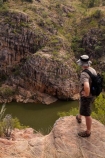 Australasia;Australia;bluff;bluffs;canyon;canyons;cliff;cliffs;gorge;gorges;hiker;hikers;Katherine;Katherine-Gorge;Katherine-Gorge-National-Park;Katherine-River;N.T.;national-park;national-parks;Nitmiluk-N.P.;Nitmiluk-National-Park;Nitmiluk-NP;Northern-Territory;NT;people;person;river;rivers;Top-End;tourism;tourist;tourists;trekker;trekkers;walker;walkers