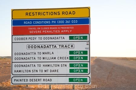 arid;Australasia;Australasian;Australia;Australian;Australian-Desert;Australian-Deserts;Australian-Outback;back-country;backcountry;backwoods;country;countryside;danger;desert;Deserts;dry;hot;Oodnadatta;Oodnadatta-Track;Outback;red-centre;remote;remote-area-warning-sign;remote-area-warning-signs;remote-road-warning-sign;remote-road-warning-signs;remoteness;road-conditions;road-sign;road-signs;rural;S.A.;SA;sand;sign;signs;South-Australia;warning-sign;warning-signs