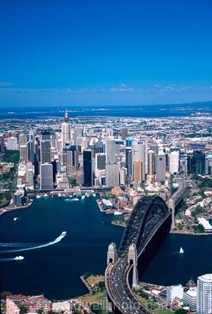 Sydney;Harbour;harbor;harbors;harbours;aerials;Bridge;bridges;Australia;aerial;boat;boats;ferry;ferries;wake;cbd;c.b.d.;central-business-district;central;business;district;office;offices;skyscrapers;skyscraper